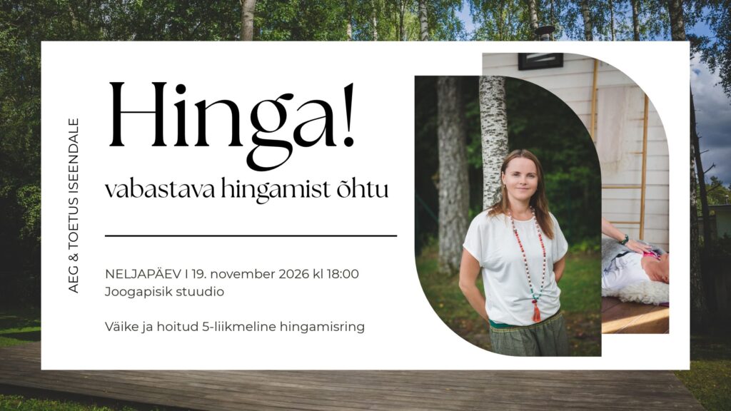 Vabastav hingamine Piret Haamer 19.11.2026